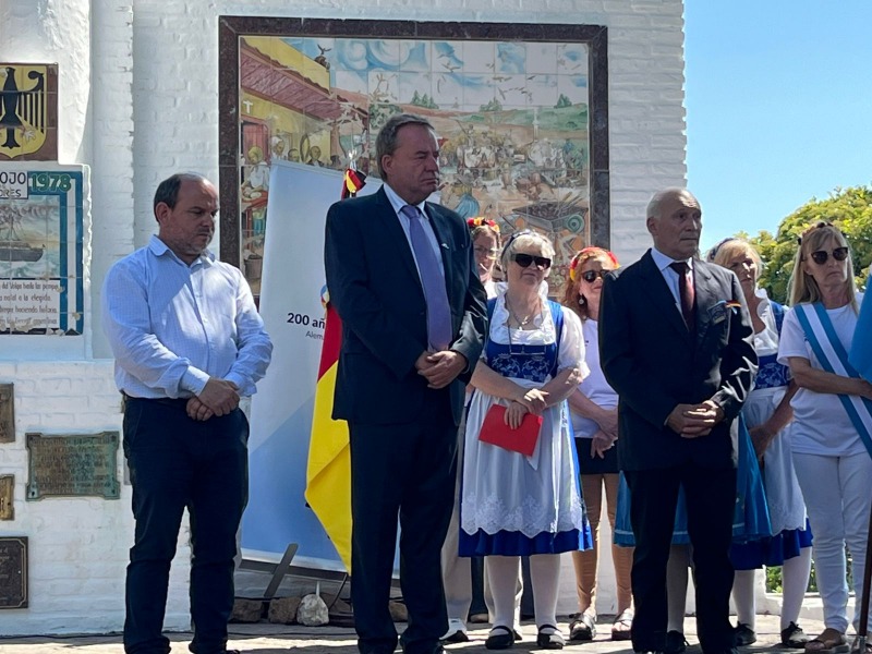 Celebraron los 200 aos de amistad  entre Argentina y Alemania